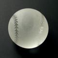 ガラスの野球ボール